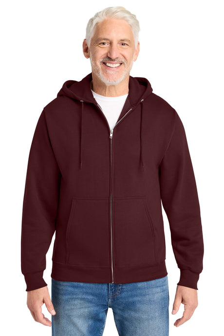 Port & Company PC78ZH Core Fleece Full-Zip Hooded Sweatshirt | Port & Co PC78ZH