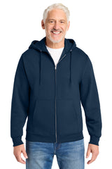 Port & Company PC78ZH Core Fleece Full-Zip Hooded Sweatshirt | Port & Co PC78ZH