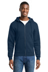 Port & Company PC78ZH Core Fleece Full-Zip Hooded Sweatshirt | Port & Co PC78ZH