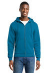 Port & Company PC78ZH Core Fleece Full-Zip Hooded Sweatshirt | Port & Co PC78ZH