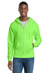 Port & Co ™  Core Fleece Full-Zip Hooded Sweatshirt. PC78ZH - Port & Co PC78ZH