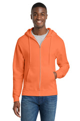 Port & Co ™  Core Fleece Full-Zip Hooded Sweatshirt. PC78ZH - Port & Co PC78ZH