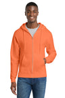 Port & Co ™  Core Fleece Full-Zip Hooded Sweatshirt. PC78ZH - Port & Co PC78ZH