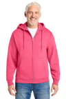 Port & Company PC78ZH Core Fleece Full-Zip Hooded Sweatshirt | Port & Co PC78ZH
