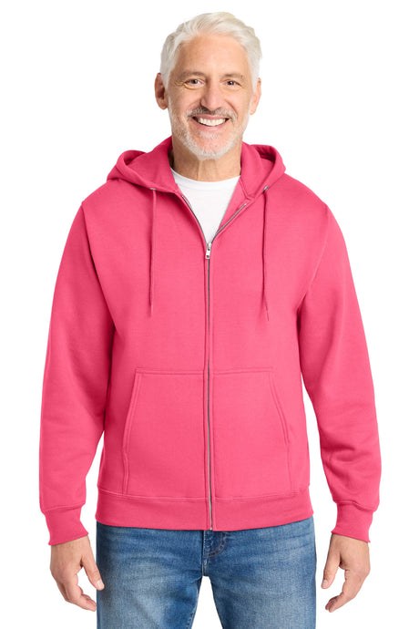 Port & Company PC78ZH Core Fleece Full-Zip Hooded Sweatshirt | Port & Co PC78ZH