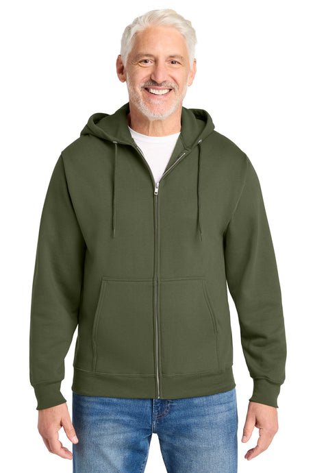 Port & Company PC78ZH Core Fleece Full-Zip Hooded Sweatshirt | Port & Co PC78ZH