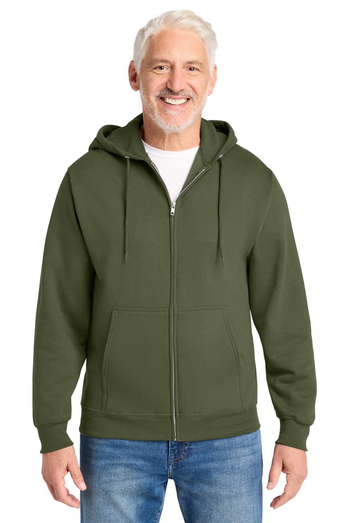 Port & Company PC78ZH Core Fleece Full-Zip Hooded Sweatshirt | Port & Co PC78ZH