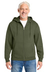 Port & Company PC78ZH Core Fleece Full-Zip Hooded Sweatshirt | Port & Co PC78ZH