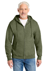 Port & Company PC78ZH Core Fleece Full-Zip Hooded Sweatshirt | Port & Co PC78ZH