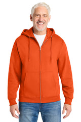 Port & Company PC78ZH Core Fleece Full-Zip Hooded Sweatshirt | Port & Co PC78ZH