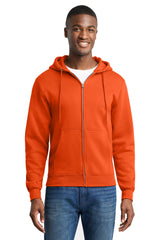 Port & Company PC78ZH Core Fleece Full-Zip Hooded Sweatshirt | Port & Co PC78ZH