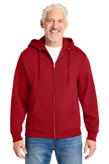 Port & Company PC78ZH Core Fleece Full-Zip Hooded Sweatshirt | Port & Co PC78ZH