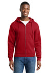 Port & Company PC78ZH Core Fleece Full-Zip Hooded Sweatshirt | Port & Co PC78ZH