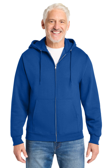 Port & Company PC78ZH Core Fleece Full-Zip Hooded Sweatshirt | Port & Co PC78ZH