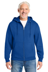 Port & Company PC78ZH Core Fleece Full-Zip Hooded Sweatshirt | Port & Co PC78ZH