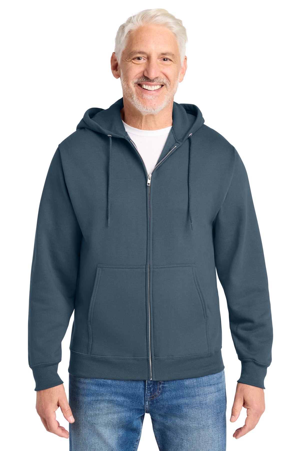 Port & Company PC78ZH Core Fleece Full-Zip Hooded Sweatshirt | Port & Co PC78ZH