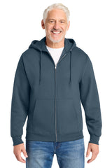 Port & Company PC78ZH Core Fleece Full-Zip Hooded Sweatshirt | Port & Co PC78ZH