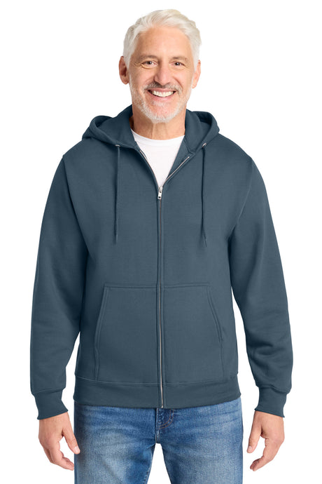 Port & Company PC78ZH Core Fleece Full-Zip Hooded Sweatshirt | Port & Co PC78ZH
