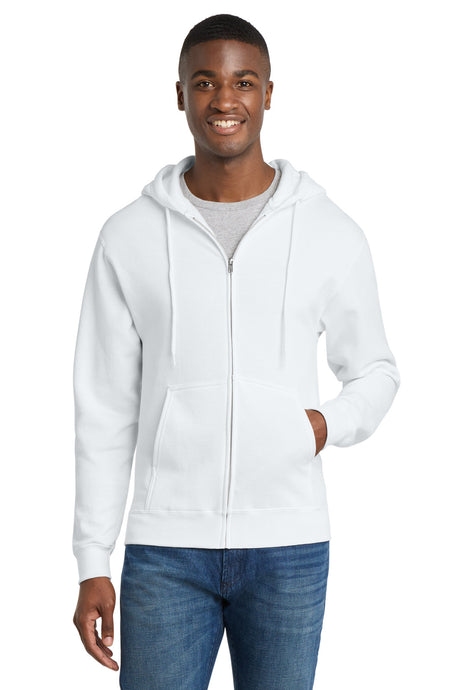 Port & Company PC78ZH Core Fleece Full-Zip Hooded Sweatshirt | Port & Co PC78ZH