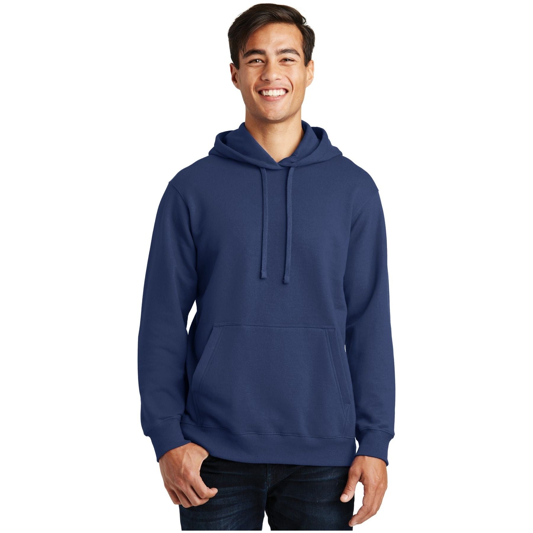 Port & Company ® Fan Favorite Fleece Pullover Hooded Sweatshirt. PC850H - Team Navy - Port & Company PC850H Sweatshirts/Fleece Port & Company Team Navy XS