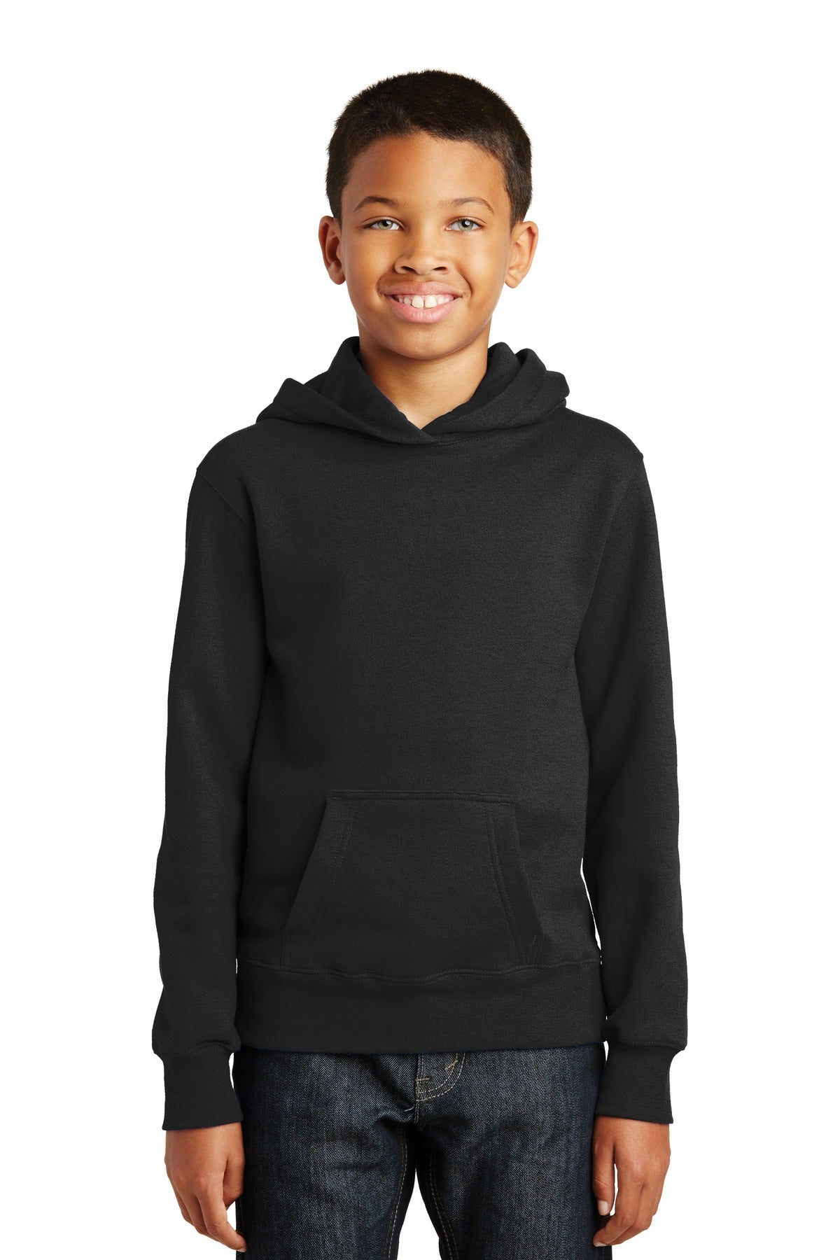 Port & Co ™  Youth Fan Favorite Fleece Pullover Hooded Sweatshirt. PC850YH - Port & Company PC850YH