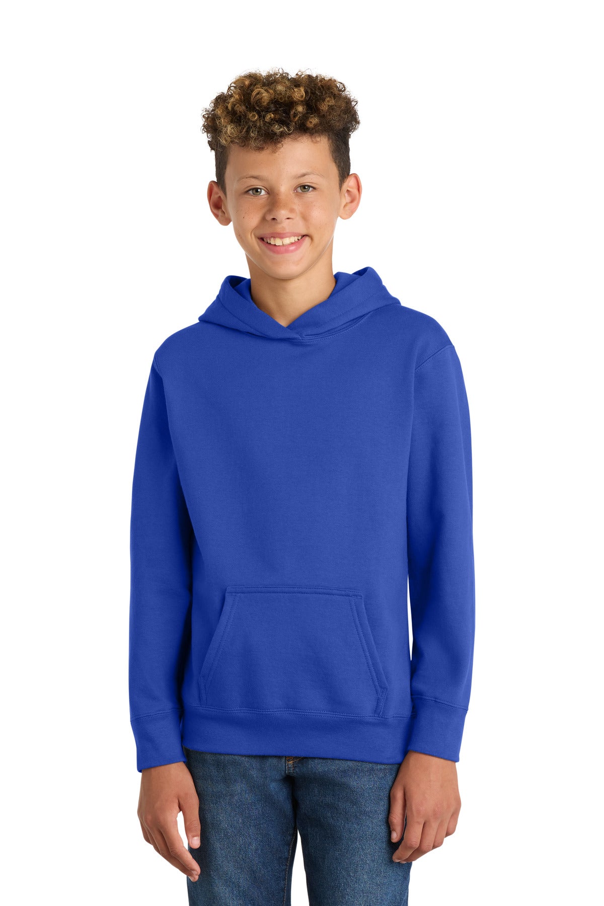 Port & Company PC850YH Youth Fan Favorite Fleece Pullover Hooded Sweatshirt | Port & Co PC850YH
