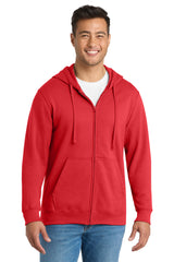 Port & Co ™  Fan Favorite Fleece Full-Zip Hooded Sweatshirt. PC850ZH - Port & Company PC850ZH