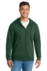 Port & Co ™  Fan Favorite Fleece Full-Zip Hooded Sweatshirt. PC850ZH - Port & Company PC850ZH