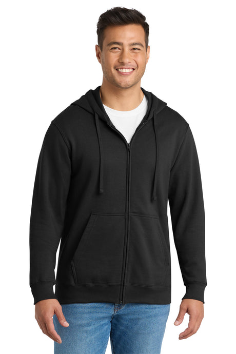 Port & Company PC850ZH Fan Favorite Fleece Full-Zip Hooded Sweatshirt | Port & Co PC850ZH