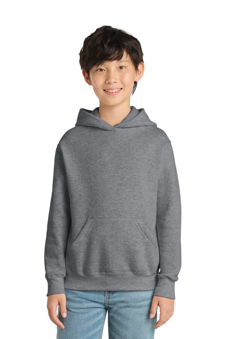 Port & Co ™  Youth Core Fleece Pullover Hooded Sweatshirt.  PC90YH - Port & Co PC90YH