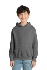 Port & Co ™  Youth Core Fleece Pullover Hooded Sweatshirt.  PC90YH - Port & Co PC90YH