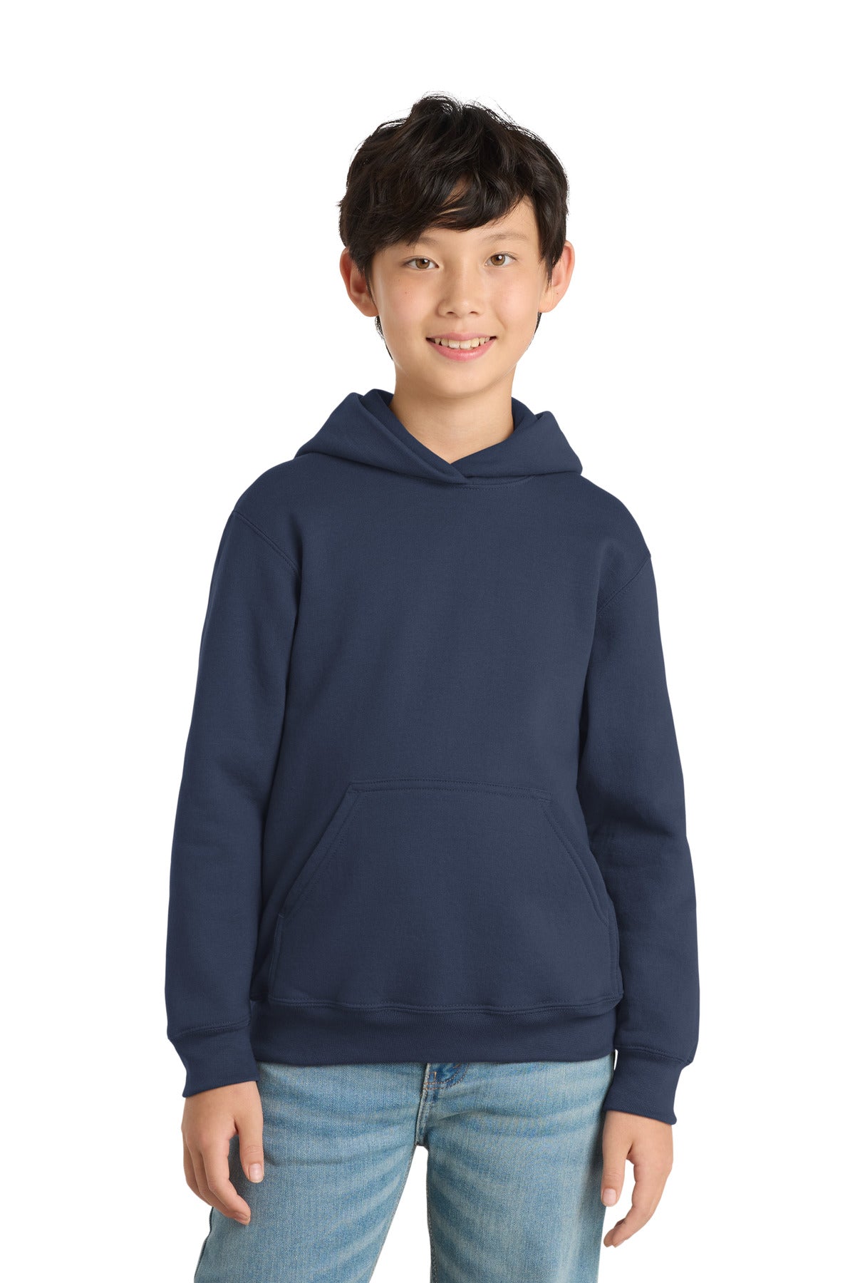 Port & Co ™  Youth Core Fleece Pullover Hooded Sweatshirt.  PC90YH - Port & Company PC90YH