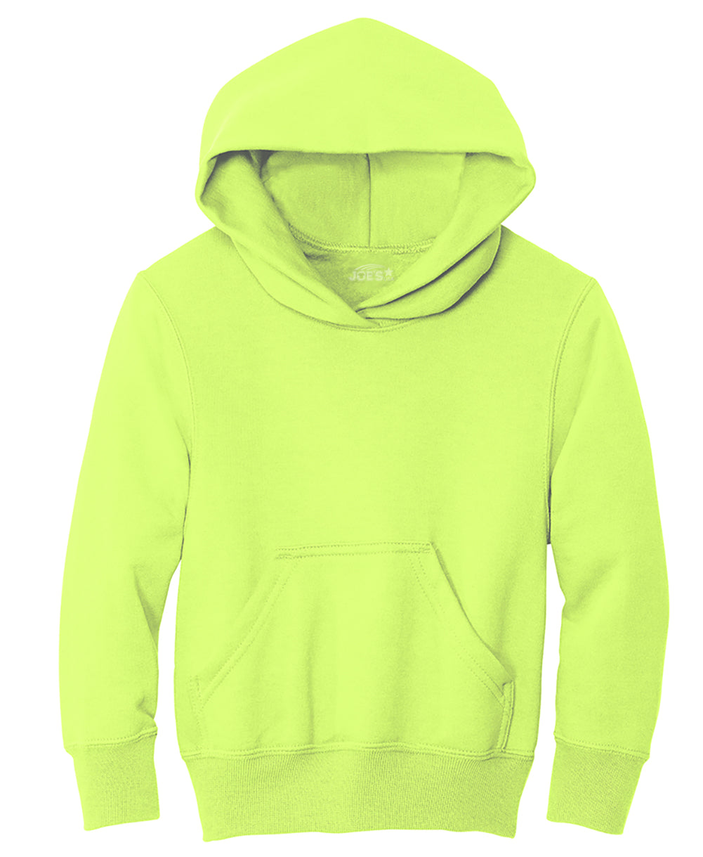 Joe's USA Youth Heavy Blend Hooded Sweatshirt