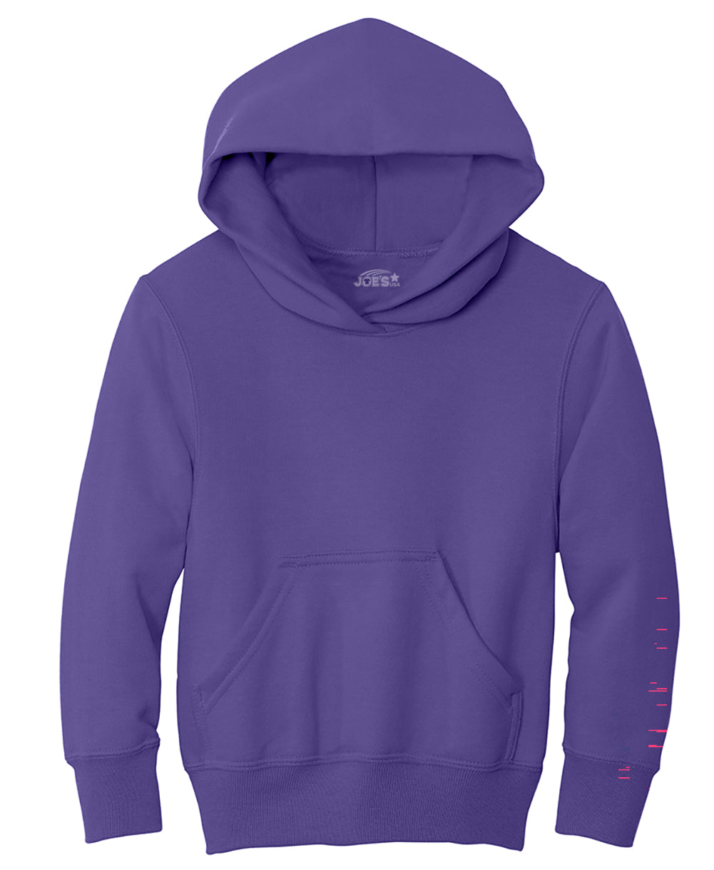 Joe's USA Youth Heavy Blend Hooded Sweatshirt