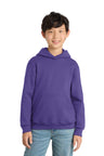 Port & Co ™  Youth Core Fleece Pullover Hooded Sweatshirt.  PC90YH - Port & Co PC90YH