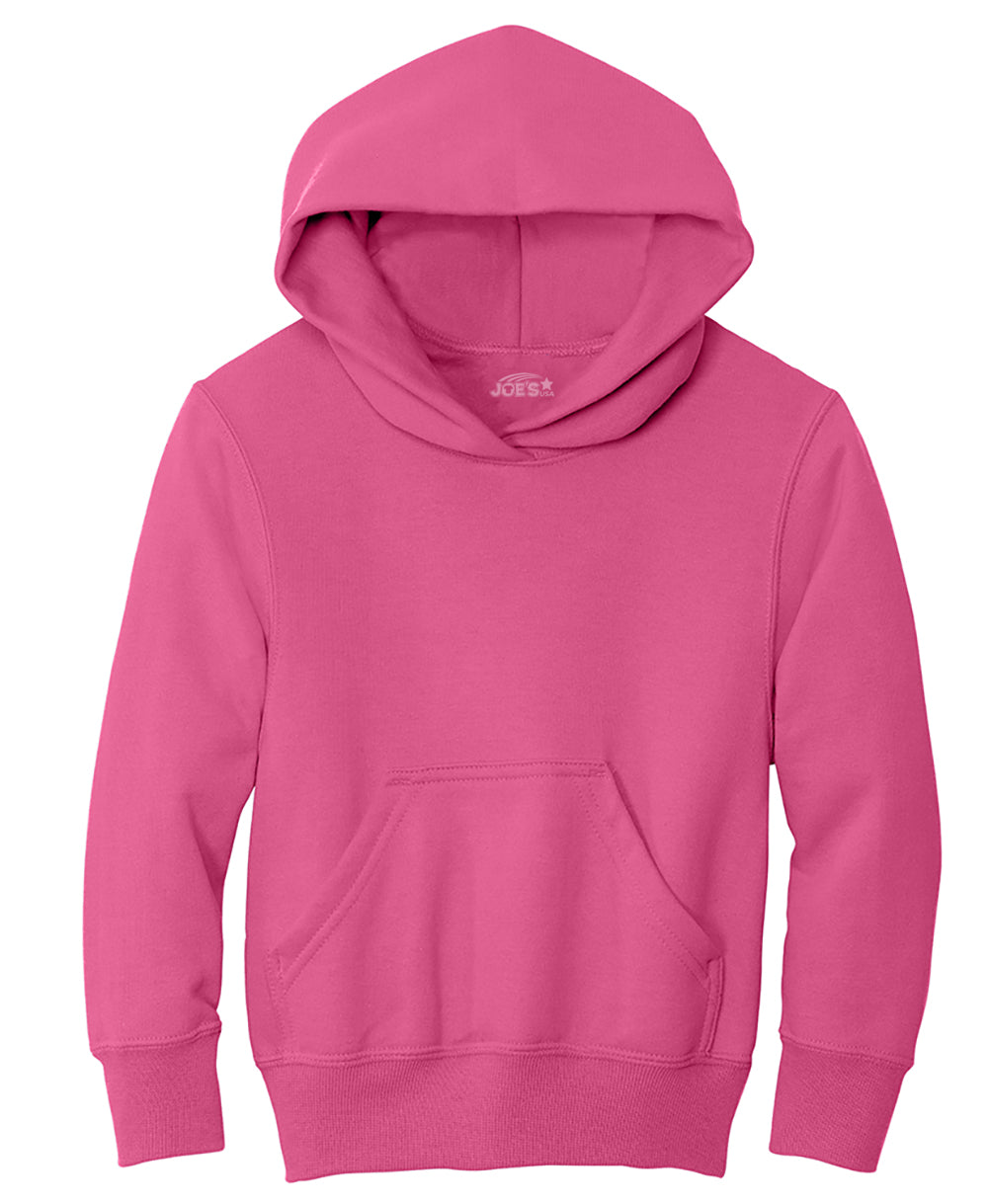 Joe's USA Youth Heavy Blend Hooded Sweatshirt