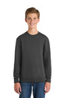 Port & Co ™  Youth Core Fleece Crewneck Sweatshirt.  PC90Y - Port & Company PC90Y