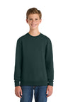 Port & Co PC90Y Youth Core Fleece Crewneck Sweatshirt | Wholesale Youth Crewnecks