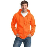 Mens Tall Ultimate Full-Zip Hooded Sweatshirt Joe's USA