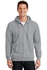 Port & Co ™  Essential Fleece Full-Zip Hooded Sweatshirt.  PC90ZH - Port & Company PC90ZH