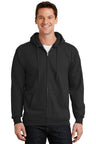 Port & Co ™  Essential Fleece Full-Zip Hooded Sweatshirt.  PC90ZH - Port & Company PC90ZH