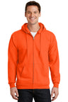 Port & Co ™  Essential Fleece Full-Zip Hooded Sweatshirt.  PC90ZH - Port & Company PC90ZH