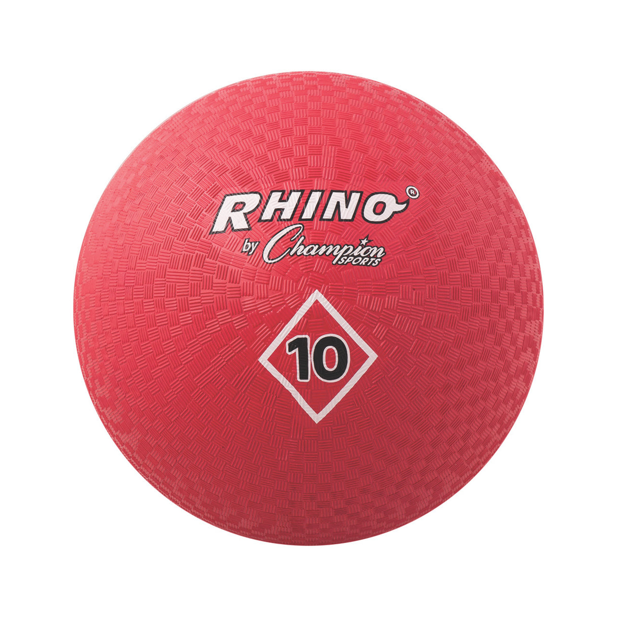 Champion Sports PLAYGROUND BALL, RED 5" D