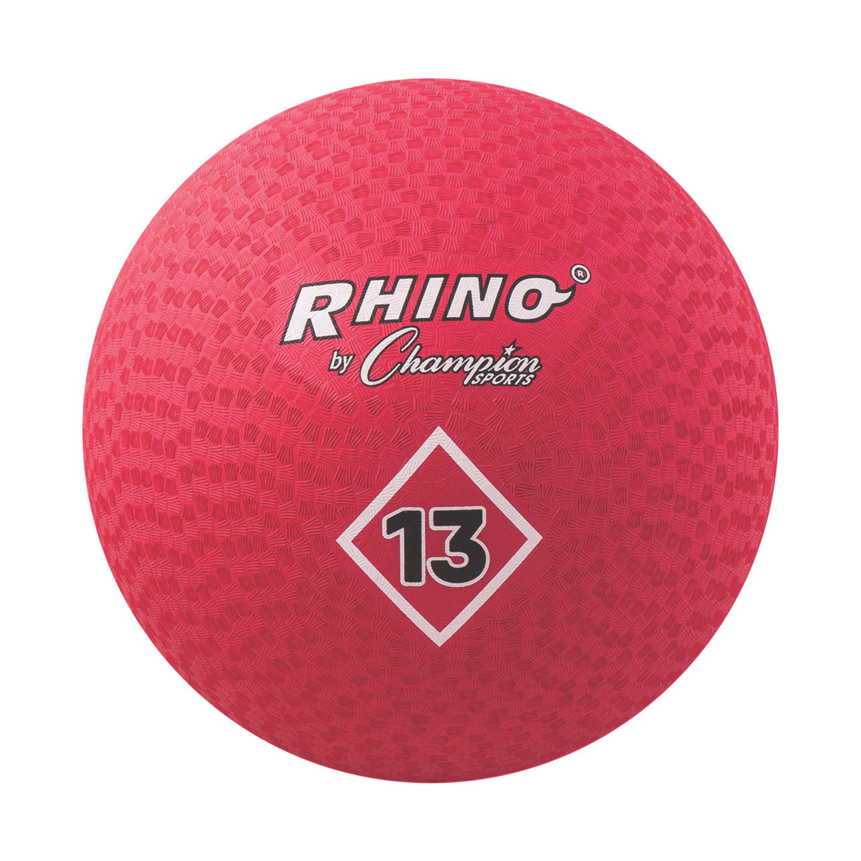 Champion Sports PLAYGROUND BALL, RED 5" D
