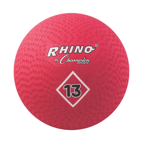 Champion Sports PLAYGROUND BALL, RED 5" D