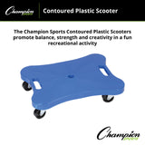 Champion Sports CONTOURED PLASTIC SCOOTER