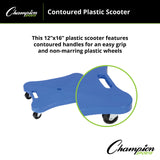 Champion Sports CONTOURED PLASTIC SCOOTER
