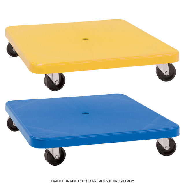 PLASTIC GYM SCOOTER 12" X 12"