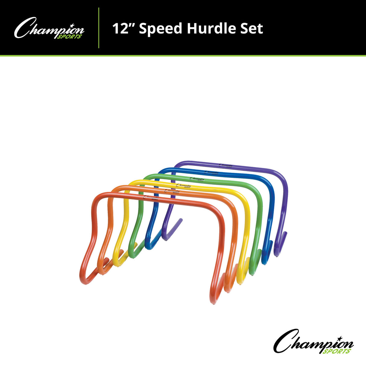 Champion Sports SPEED HURDLE 12" H, SINGLE