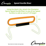 Champion Sports SPEED HURDLE RISER